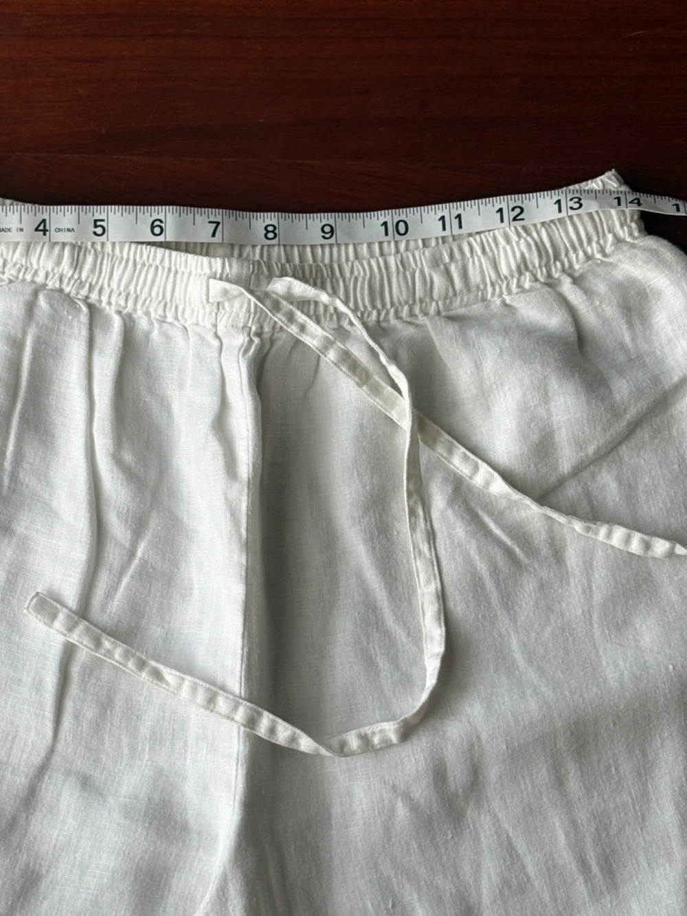 John Paul Richard Linen Drawstring Pants - Picture 5 of 10